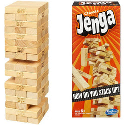 Jenga Number Wooden Stacking Tower Game for Kids & Adults