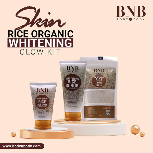 Whitening Rice Organic Glow Kit