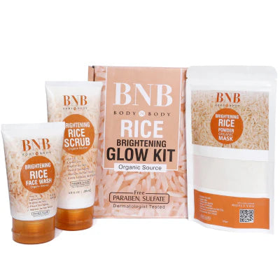 Whitening Rice Organic Glow Kit