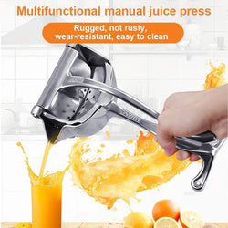 Manual Juice Squeezer, Portable Aluminum