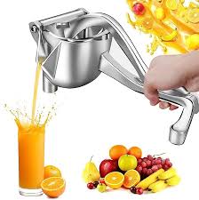 Manual Juice Squeezer, Portable Aluminum