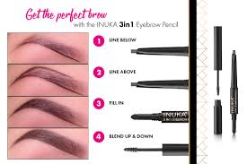 Makeup Pen 4 In 1 Eyebrow Pencil Waterproof Long Lasting Easy Color